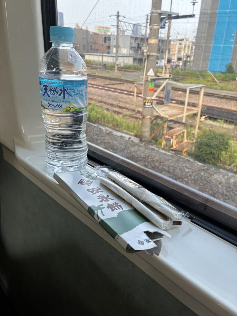 50代主婦一人旅1日目・特急しなの