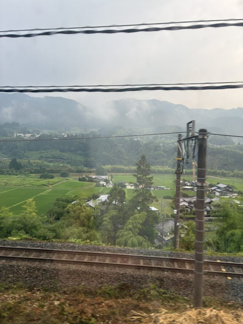 50代主婦一人旅・松本旅行　特急しなの